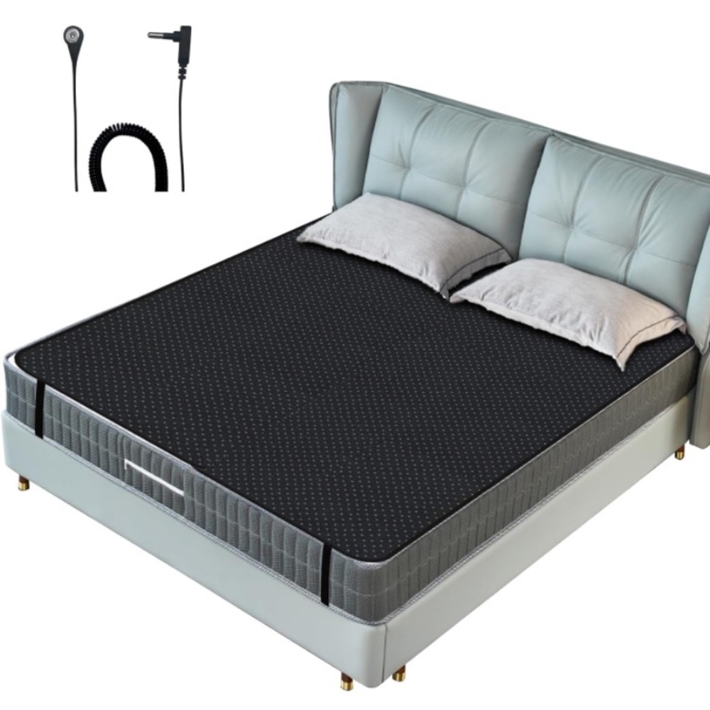 Amazon Basics Black Heated Mattress Pad